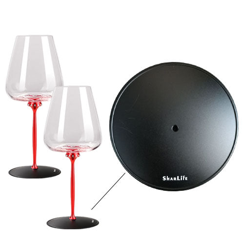 2 Detachable Goblets , Dancing Wine Glasses