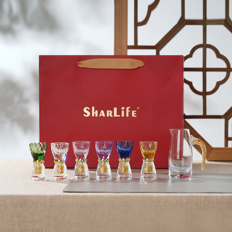 Colorful Shot Glasses Set