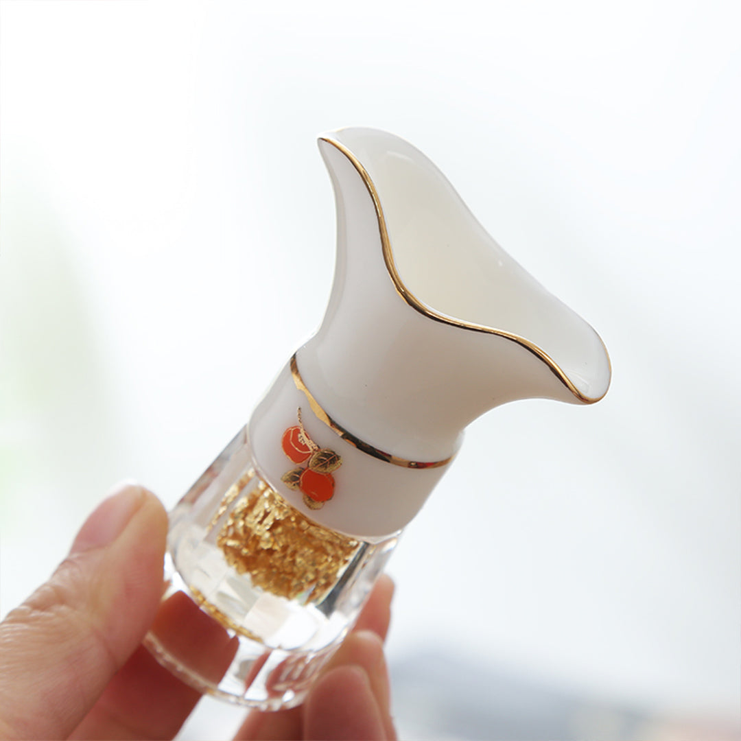 Golden Prosperity Shot Glasses Set