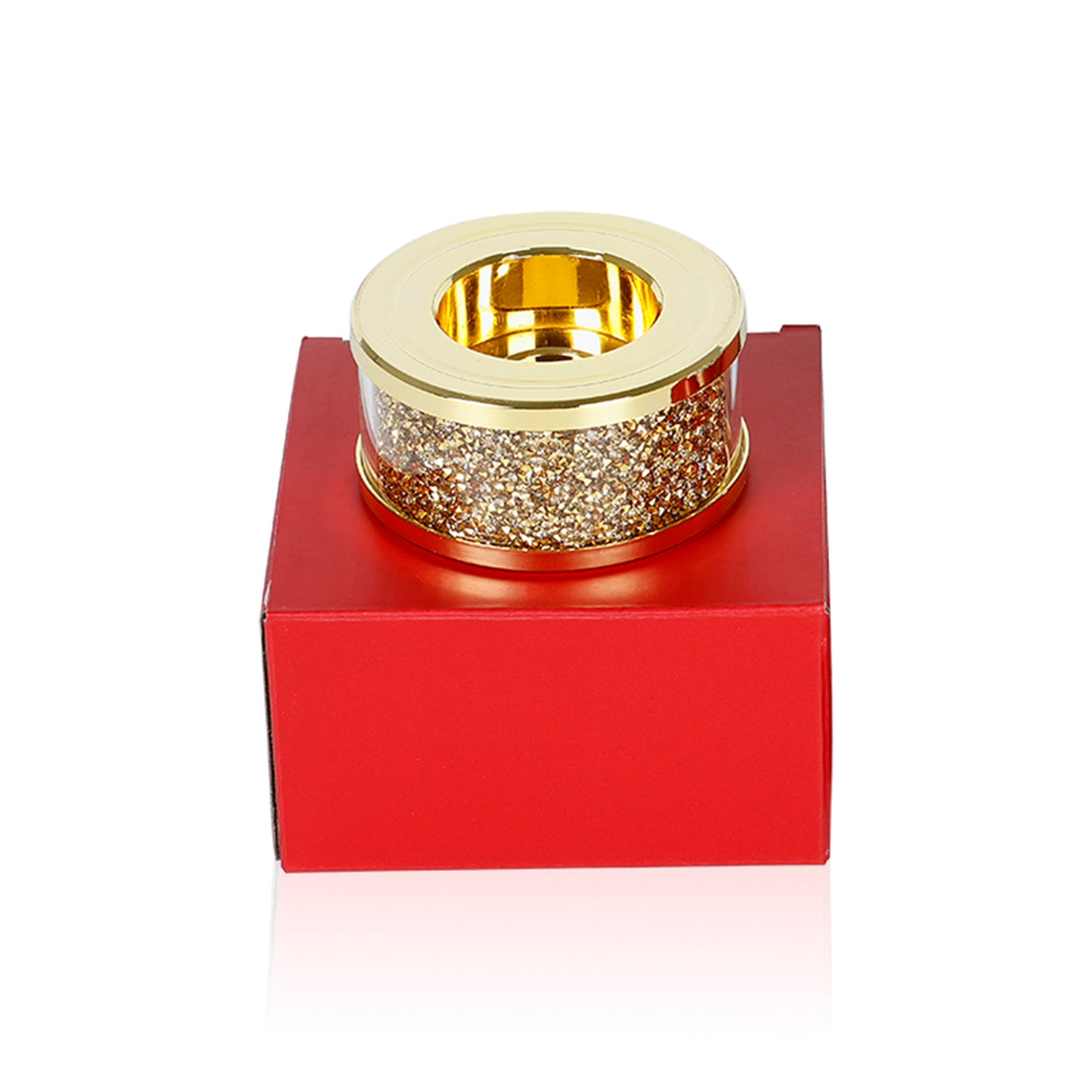 Gold Starlight Candle Holder
