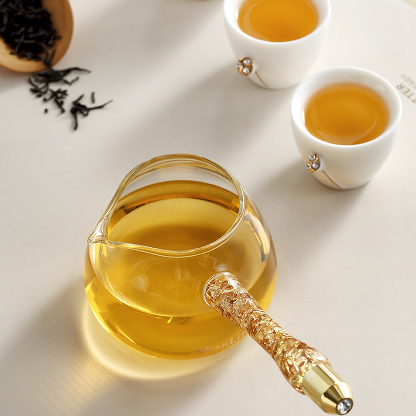 Golden Tea Serving Pot