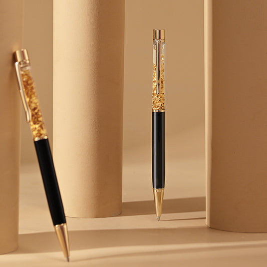 Ornamental Writing Pen with Gold Foils